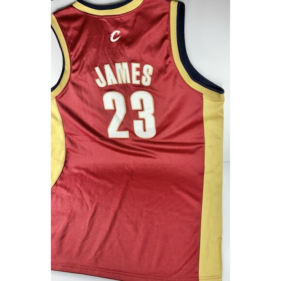 Mitchell & Ness Cleveland Cavaliers Lebron James  #23 Jersey Size 54 - Picture 6 of 9